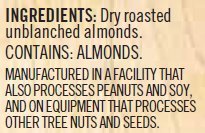 Woodstock Crunchy Almond Butter, Unsalted, 16oz (Pack of 12)