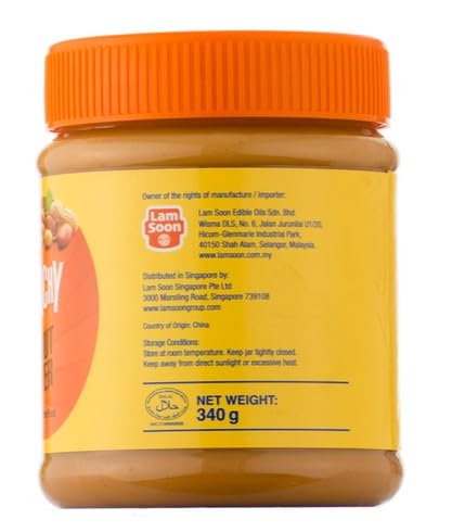 Daisy Crunchy Peanut Butter, Super Chunk, 340g, 3 Cans
