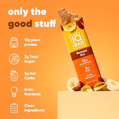 Plant Protein Bars Variety Pack Keto Vegan 12 Count