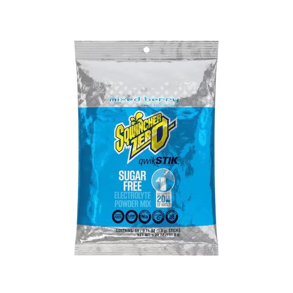 Zero Sugar Electrolyte Drink Mix Sticks Variety Pack 400 Count
