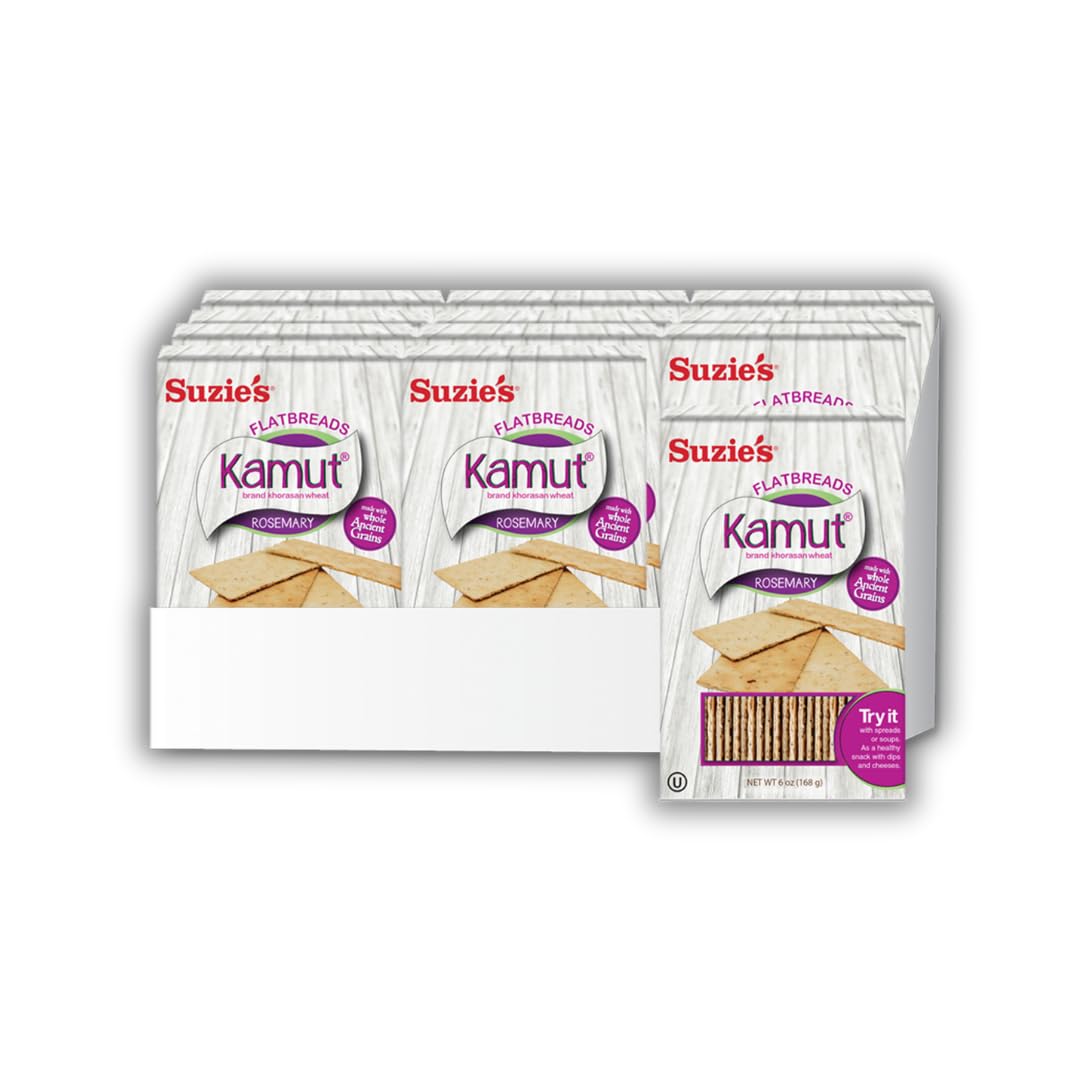 Whole Grain Flatbread Crackers Low Carb Vegan 4.5 oz