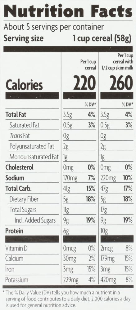 Nature's Path Organic Cereal, Flax Plus, Red Berry Crunch,10.6 oz, (pack of 3)