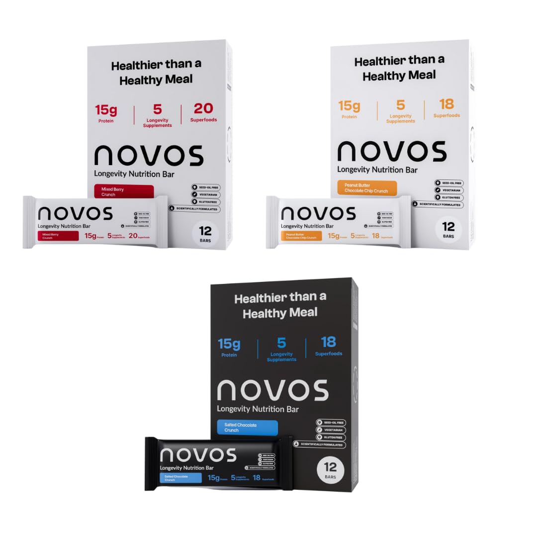 Protein Bar Variety Pack 15g Protein Superfoods Snack Bars