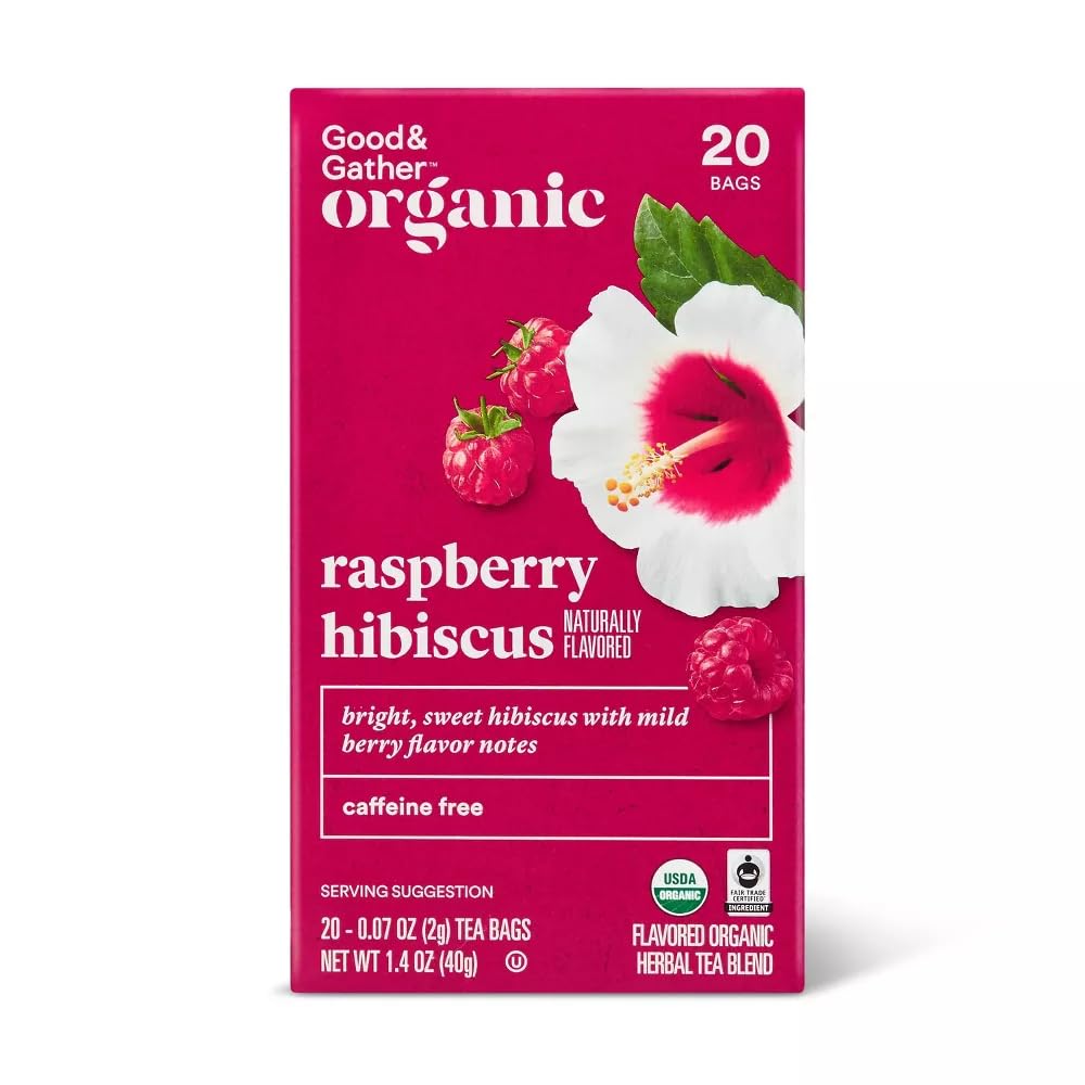 Organic Peppermint Herbal Tea 20 Count