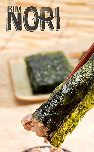 Organic Seasoned Seaweed Snack Sheets Roasted Crispy 4g 24 Pack