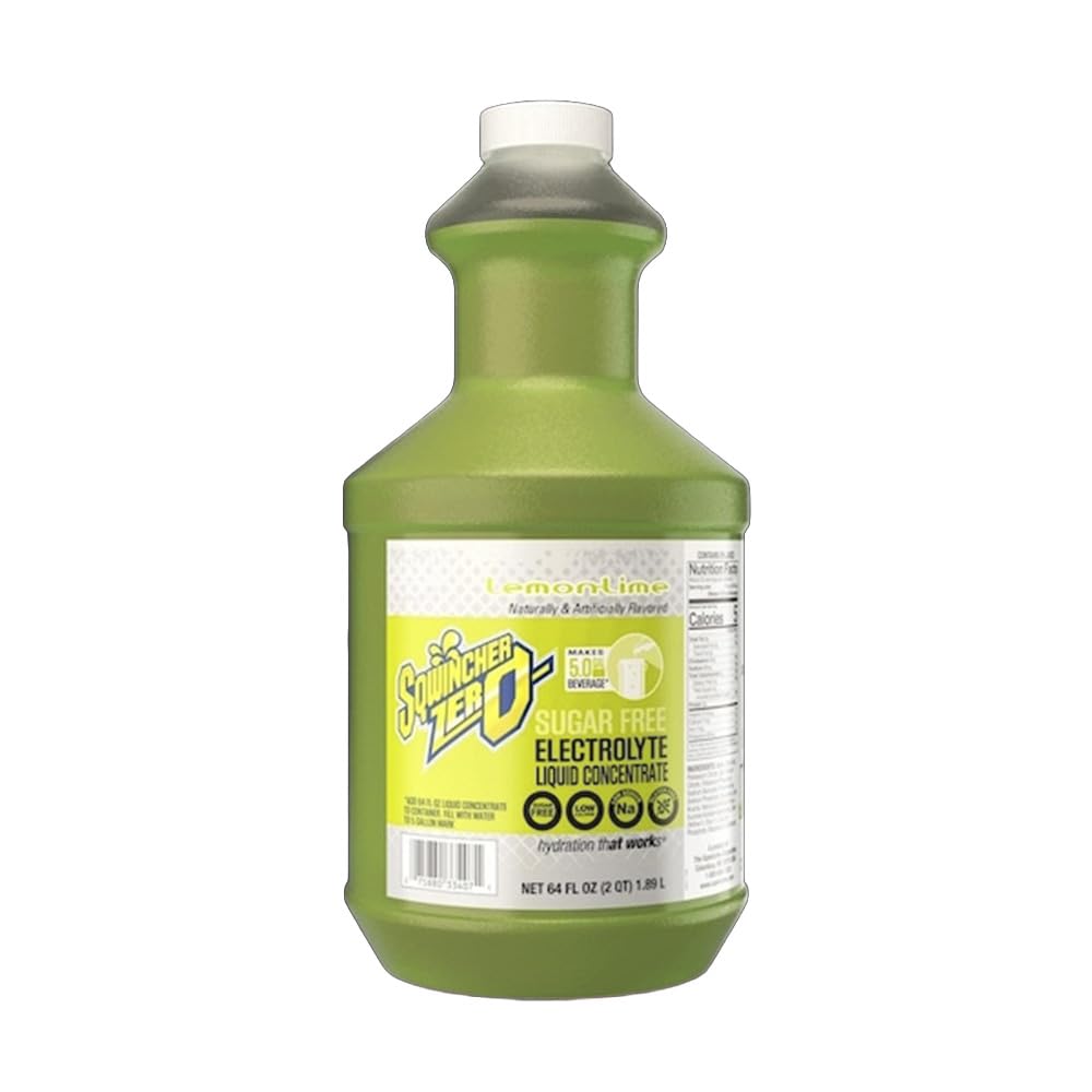 Zero Sugar Electrolyte Liquid Concentrate 64 oz Sports Hydration Drink
