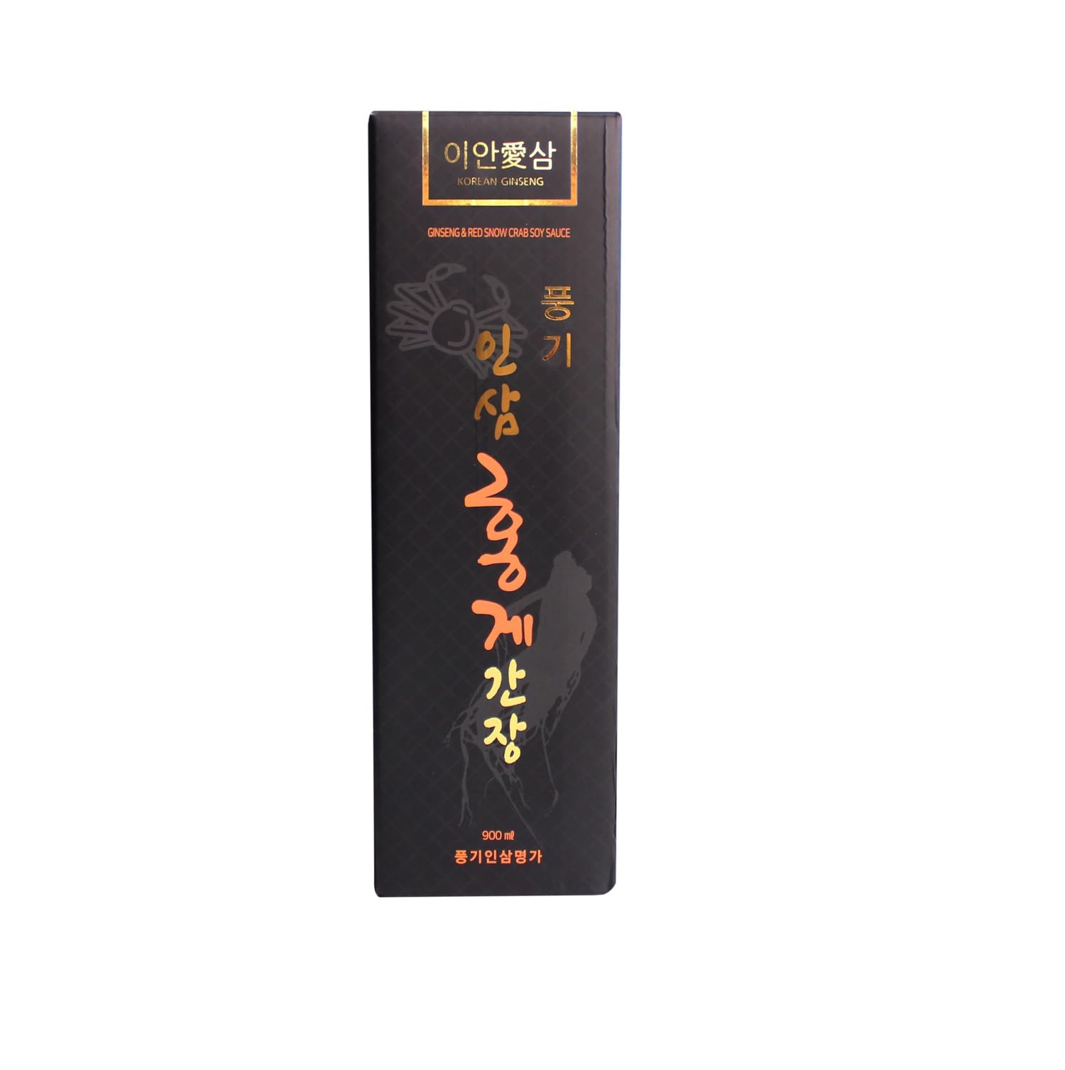 Korean Red Crab Soy Sauce Non GMO Vegan 30.43 fl oz Pack of 2