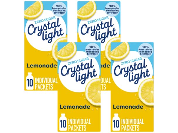 Crystal Light On-the-Go Sugar-Free Drink Mix Flavor Size Variation