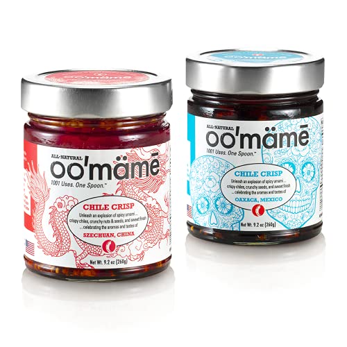 OO'mämē Chile Crisp - Vegan, Gluten-Free, Keto - Made in the USA Condiment