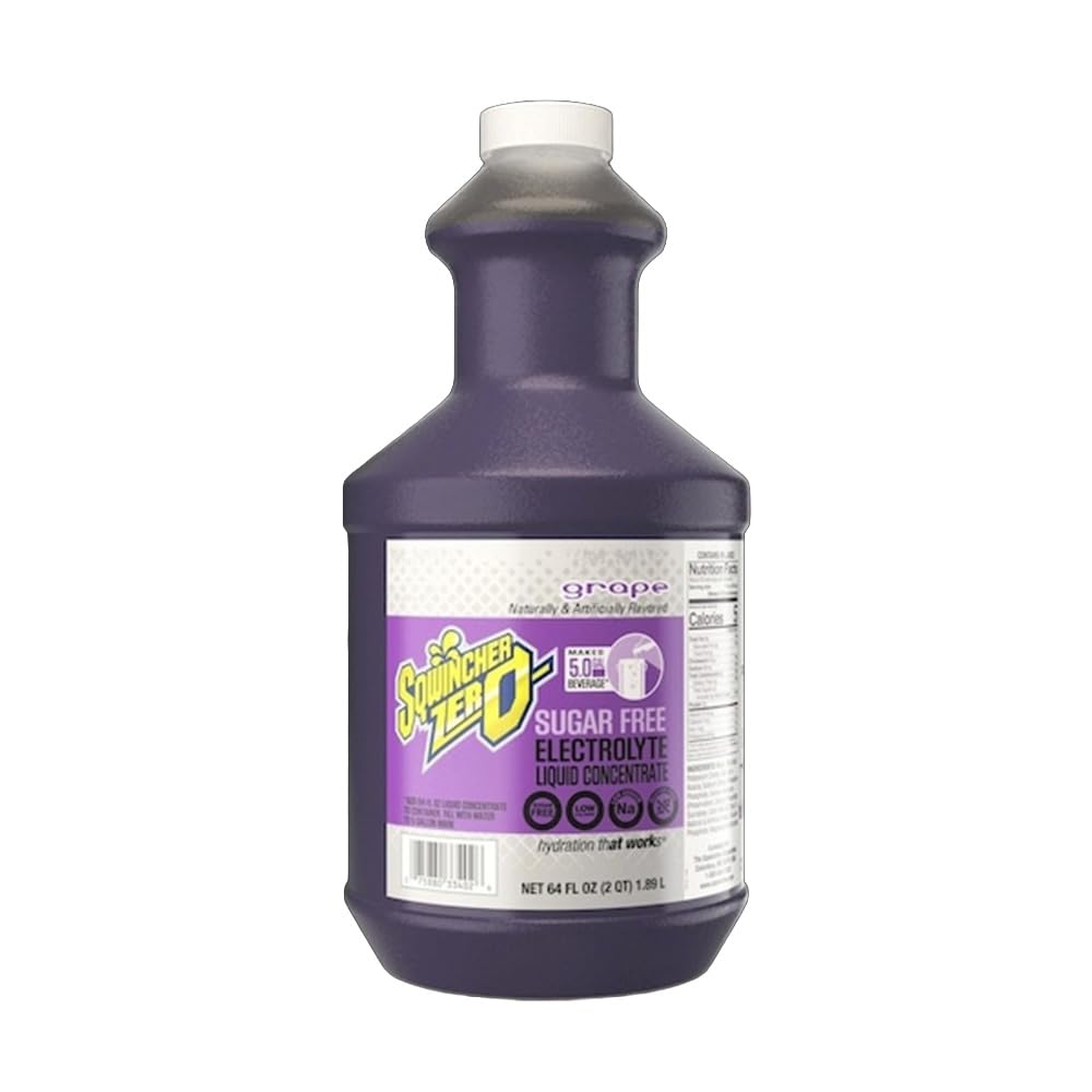 Zero Sugar Electrolyte Liquid Concentrate 64 oz Sports Hydration Drink