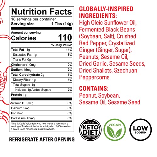 OO'mämē Chile Crisp - Vegan, Gluten-Free, Keto - Made in the USA Condiment