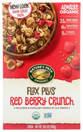 Nature's Path Organic Cereal, Flax Plus, Red Berry Crunch,10.6 oz, (pack of 3)
