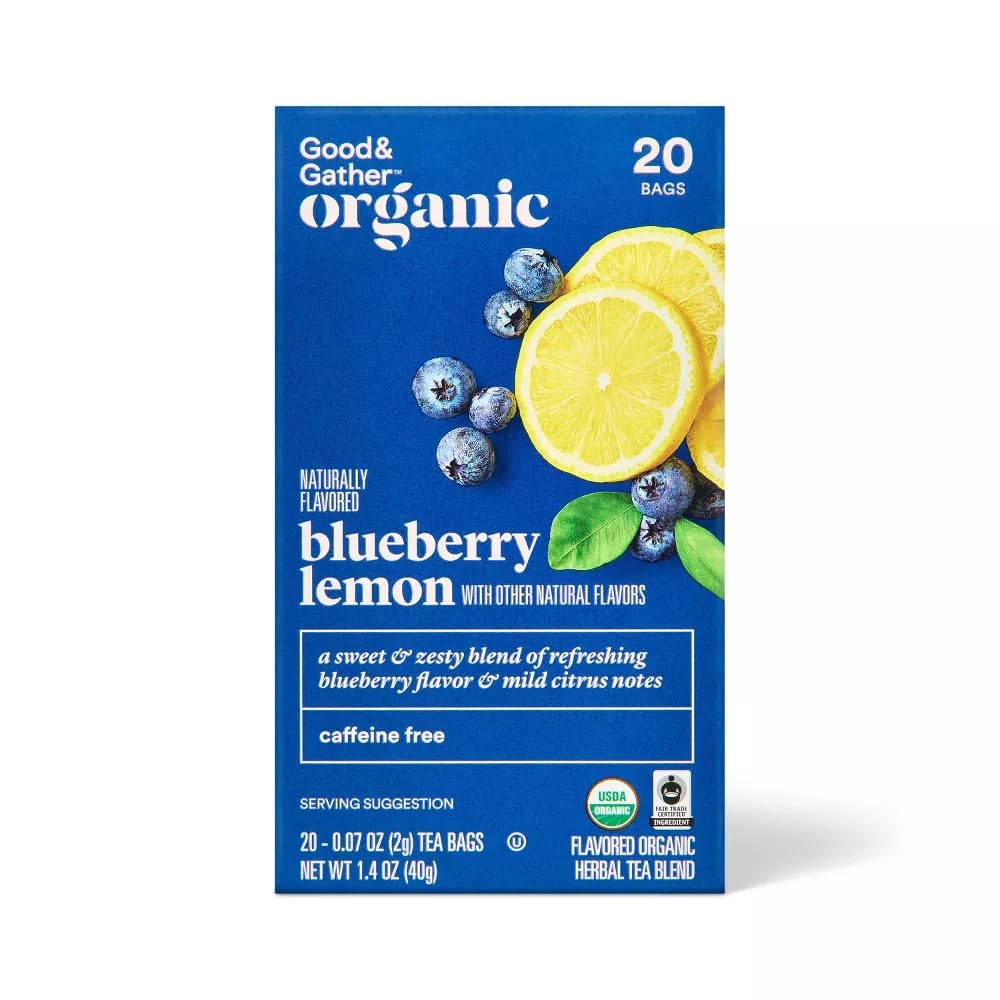 Organic Peppermint Herbal Tea 20 Count