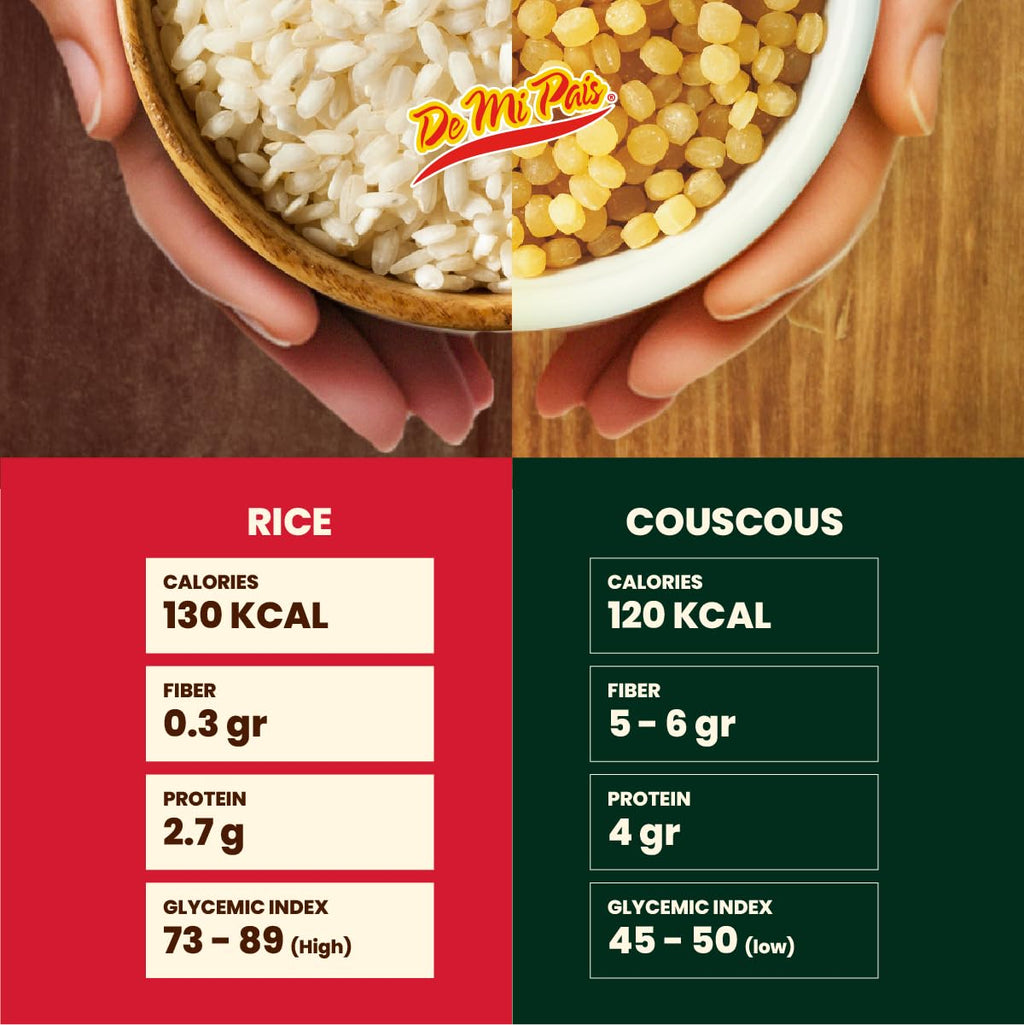 De Mi Pais Couscous Marmahon Original Nassar | 14 oz each | 16-Pack