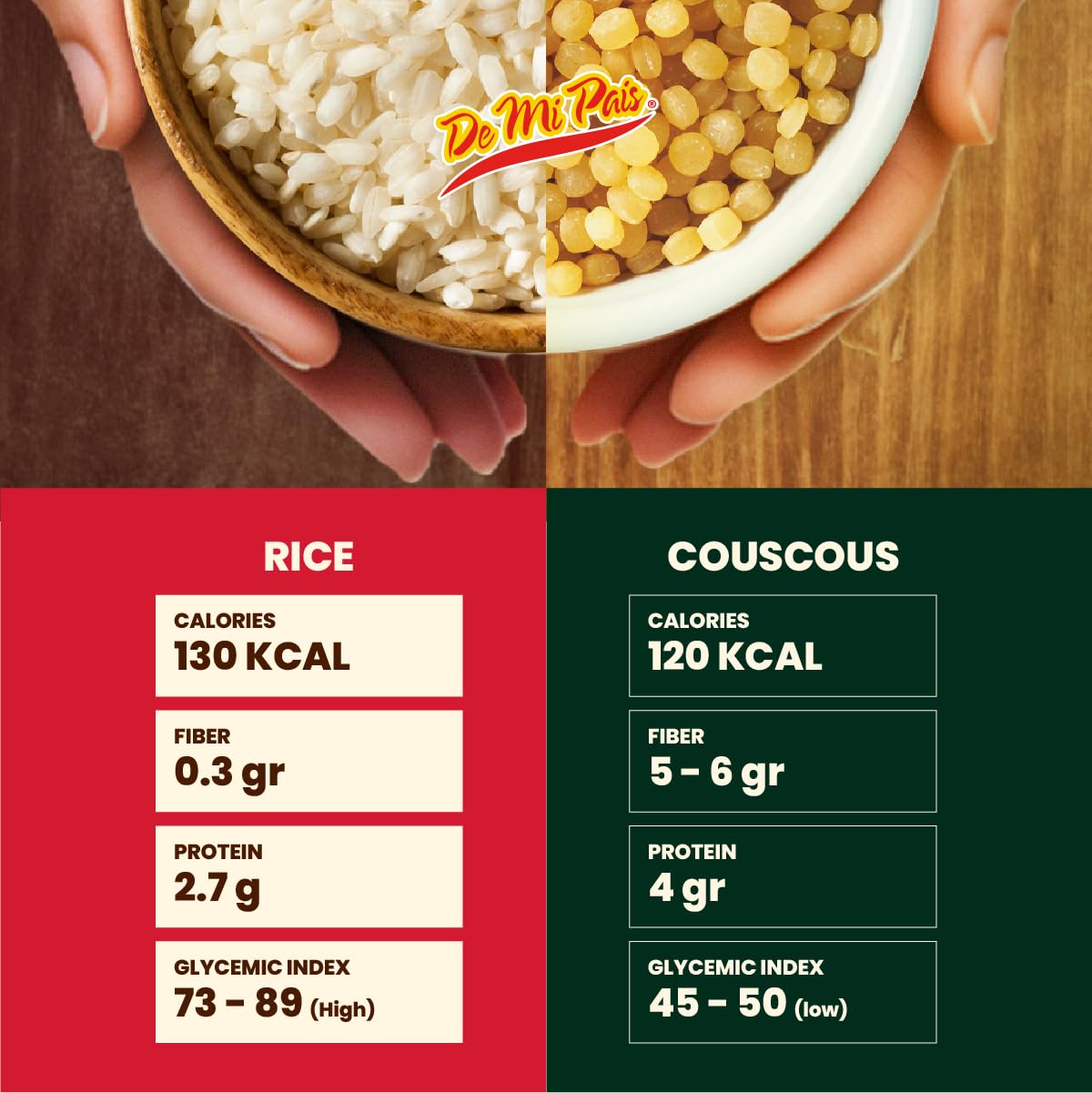 De Mi Pais Couscous Marmahon Original Nassar | 14 oz each | 16-Pack