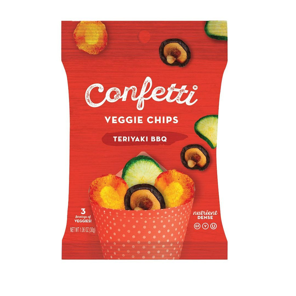 Mini Veggie Chips Teriyaki BBQ 2.5 oz 36 Pack
