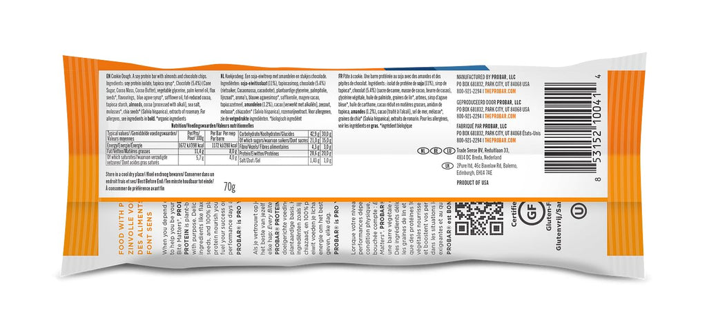 Probar Base Peanut Butter Chocolate Protein Bar, 2.1 Ounce - 144 per case