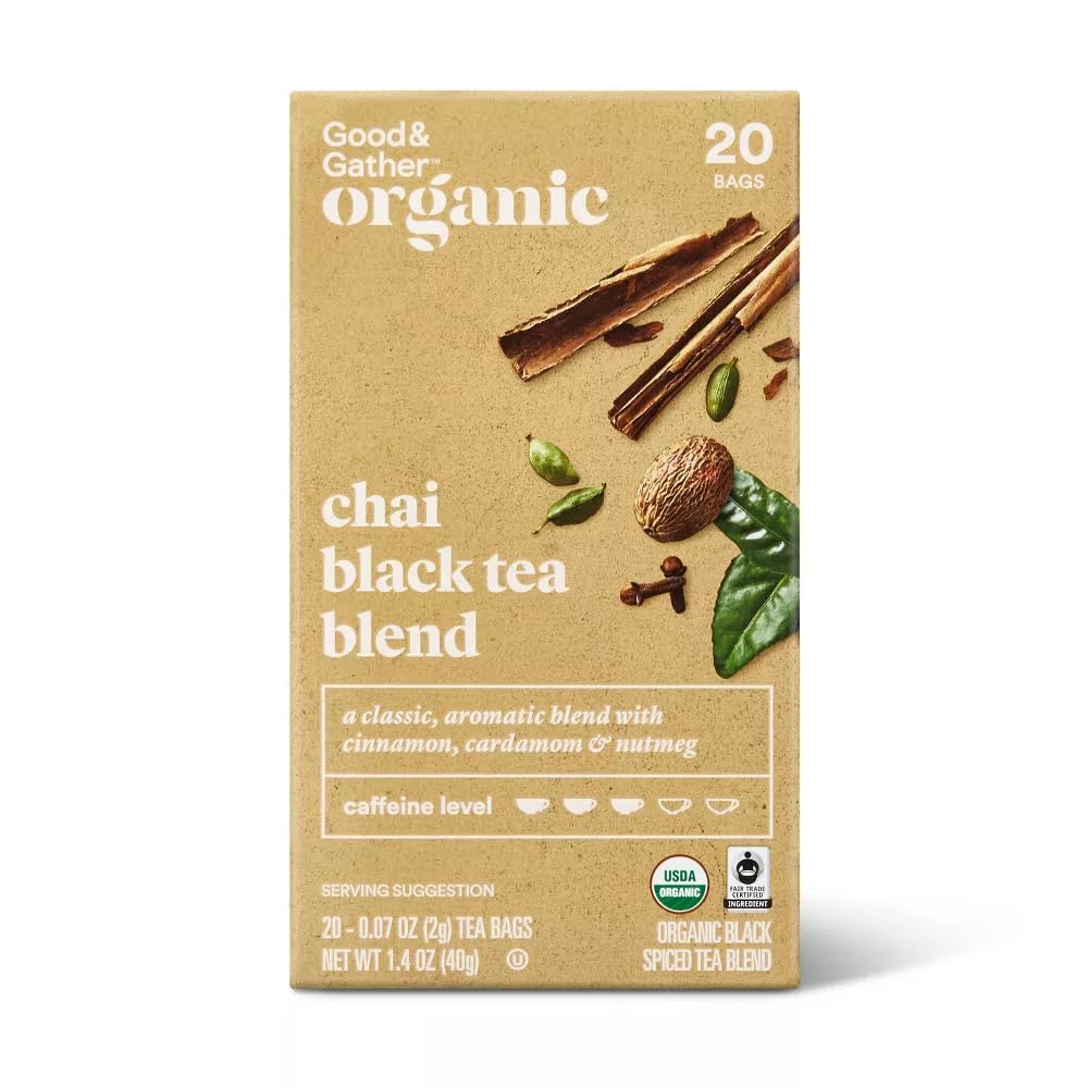Organic Peppermint Herbal Tea 20 Count