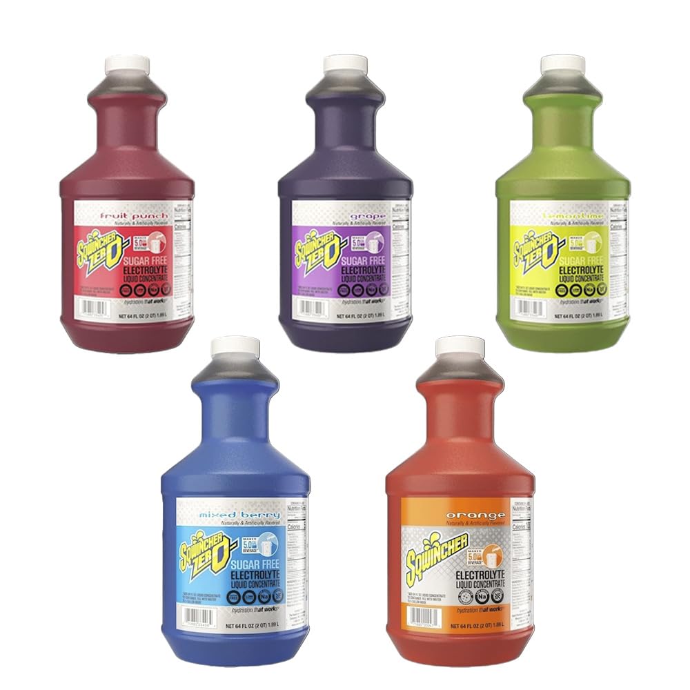 Zero Sugar Electrolyte Liquid Concentrate 64 oz Sports Hydration Drink