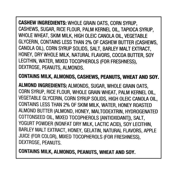 Sweet & Salty Chewy Granola Bars Variety Pack 48 Count