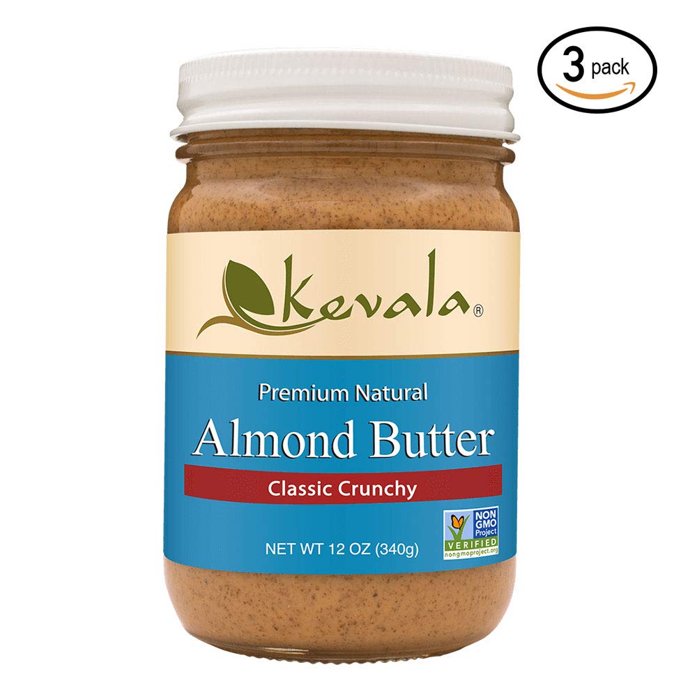 kevala Almond Butter Crunchy 12 Oz