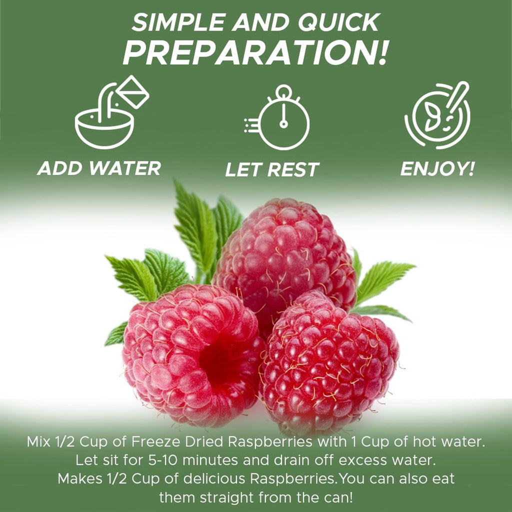 Freeze Dried Raspberries #10 Can Long Shelf Life