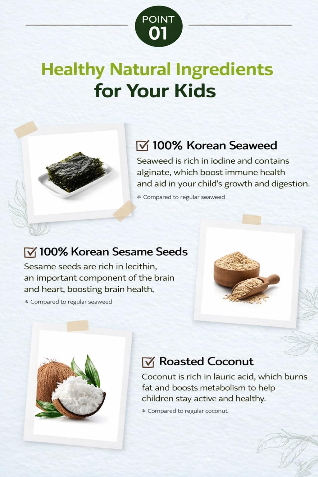 Premium Korean Seaweed Crisps with Sesame Roasted Crunchy Snack