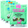 Korean Seaweed Chips with Rice Crisps & Sesame Vegan Non GMO