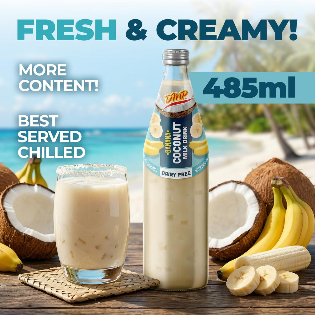 Banana Coconut Milk Drink Dairy Free Lactose Free 16.4 fl oz