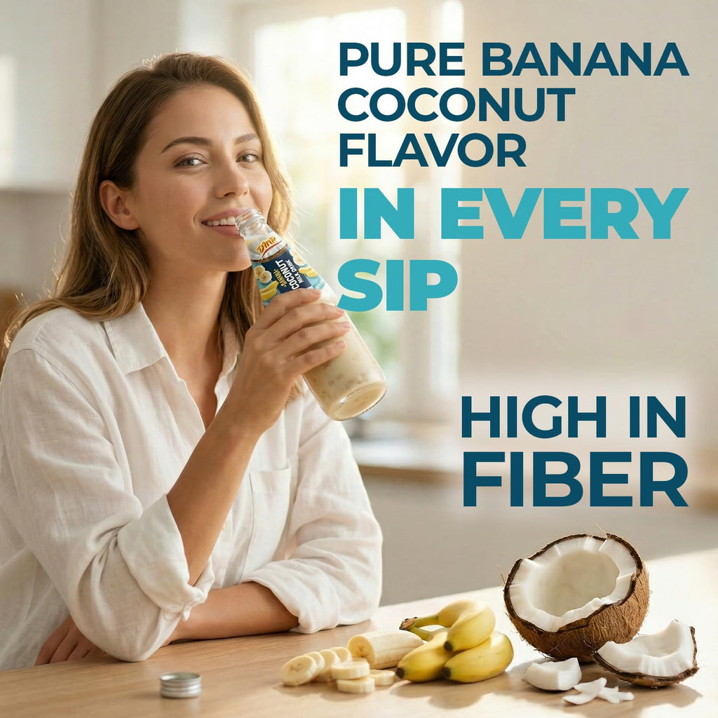 Banana Coconut Milk Drink Dairy Free Lactose Free 16.4 fl oz