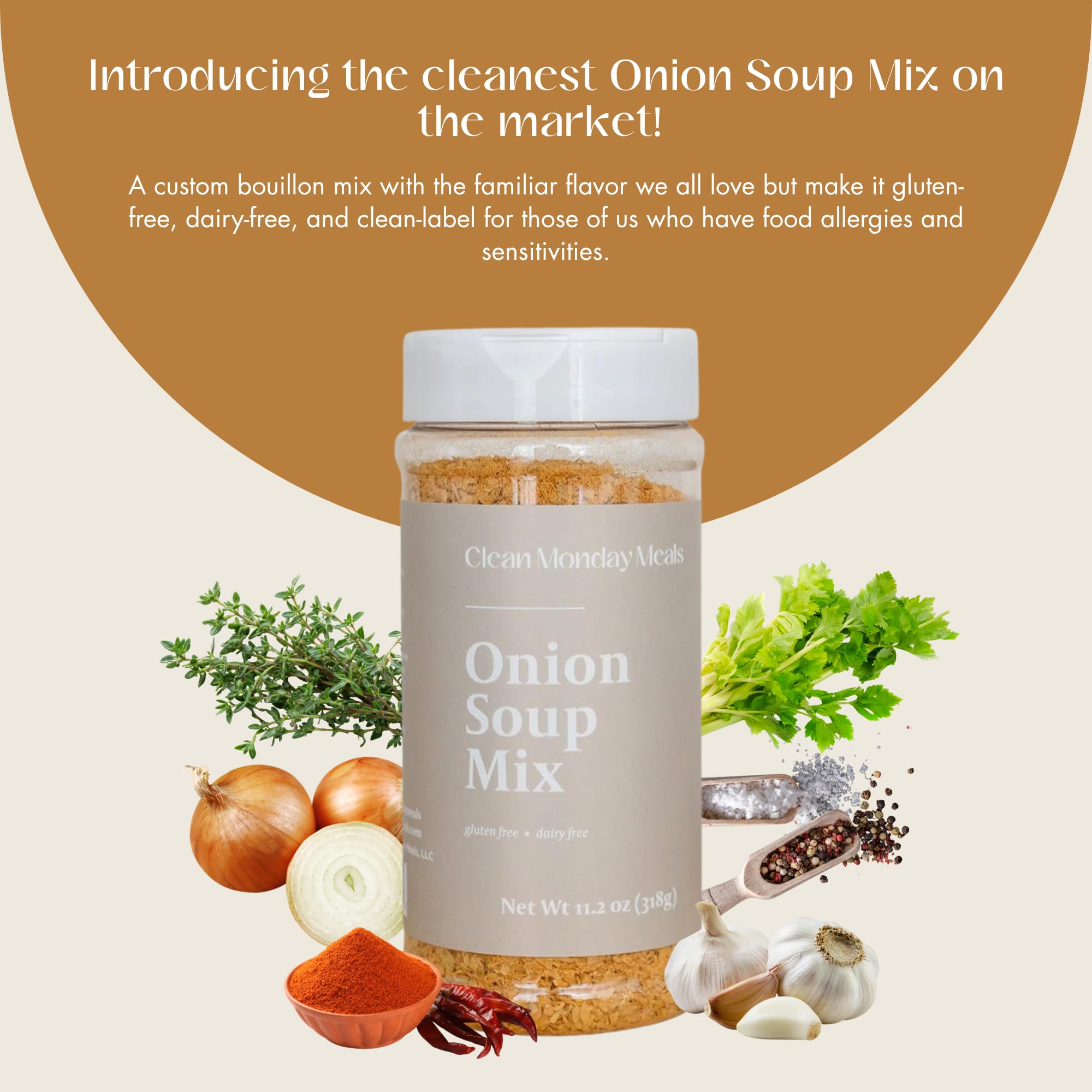 Clean Monday Meals Onion Ranch and Taco Seasoning Bundle