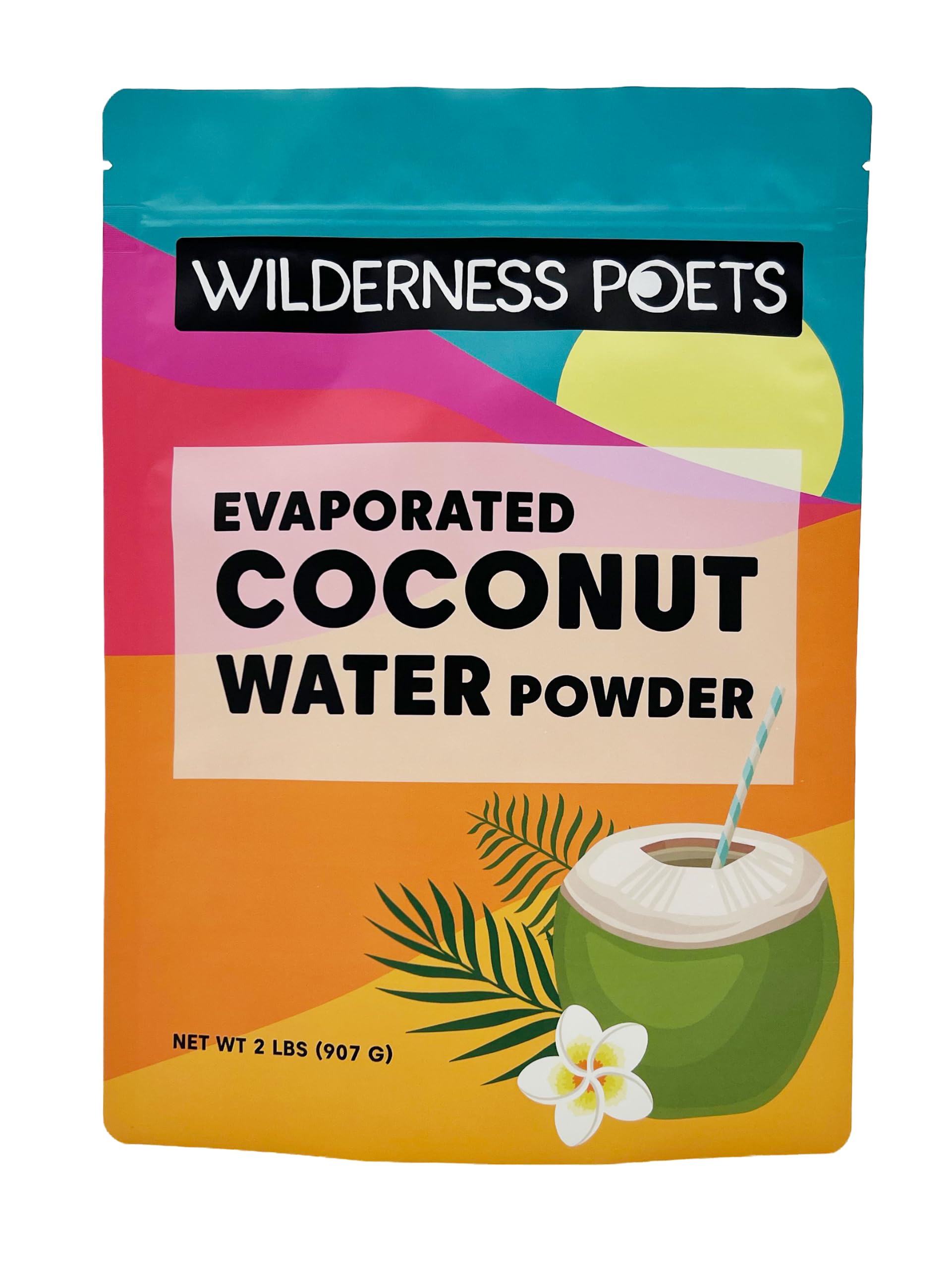 100% Coconut Water Powder Instant Drink Mix 4 oz