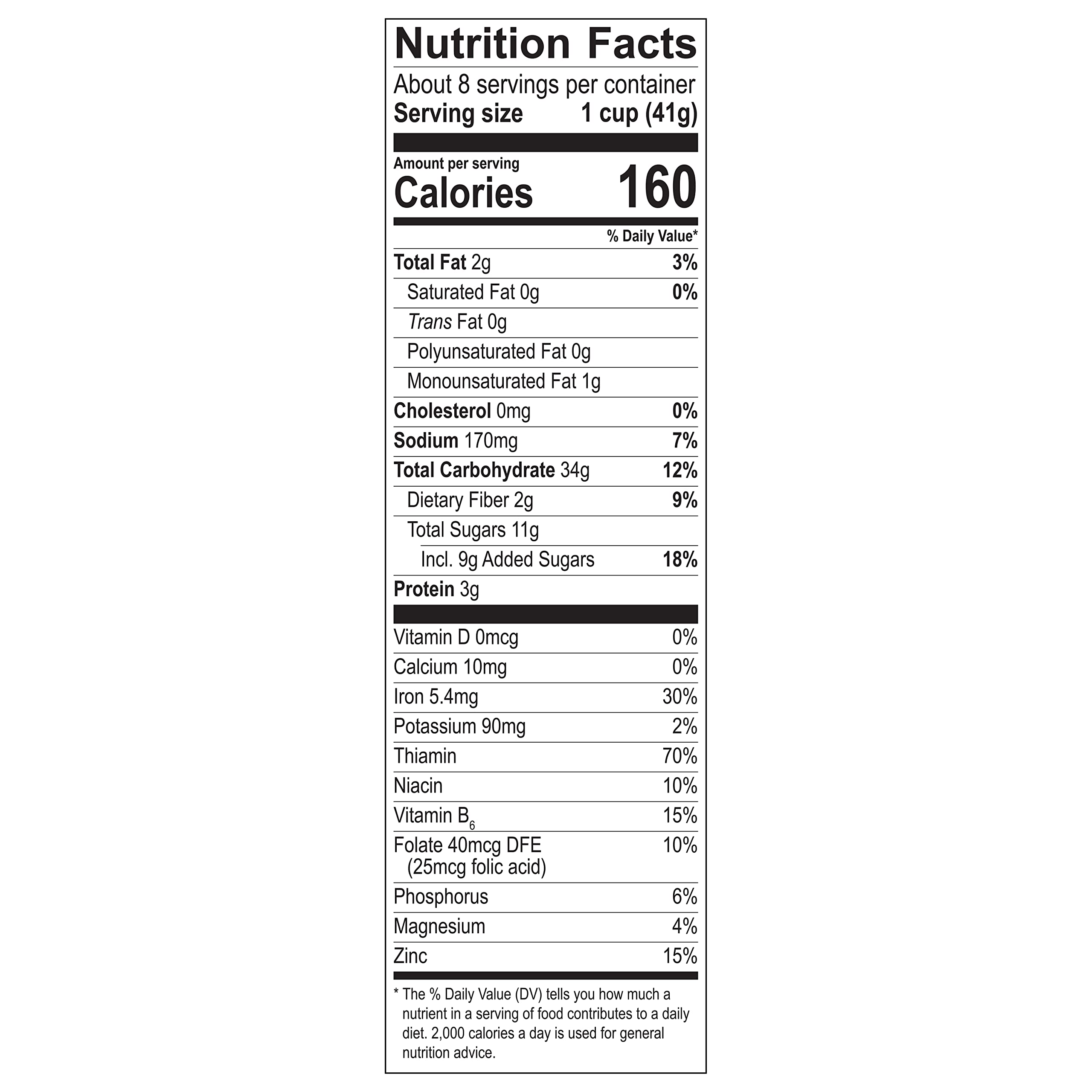 Honey Oats & Strawberries Breakfast Cereal 11 oz
