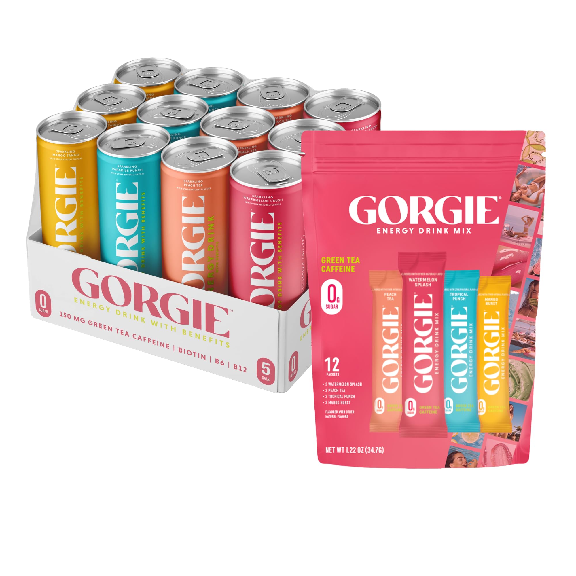 Energy Drinks & Electrolyte Powder Variety Pack Healthy Drink Mix