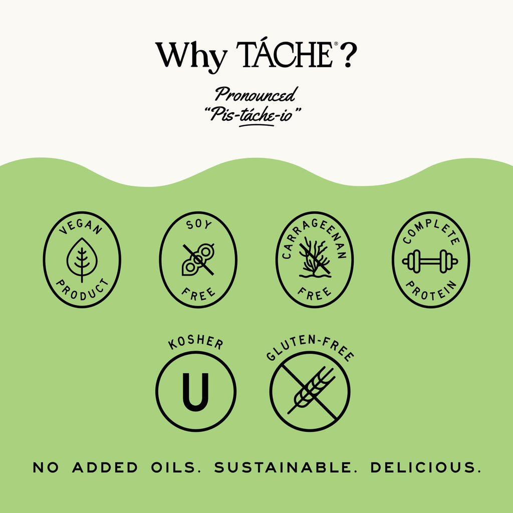 Táche Original and Unsweetened Barista Pistachio Milk Bundle, 32 oz, 6-Pack Each