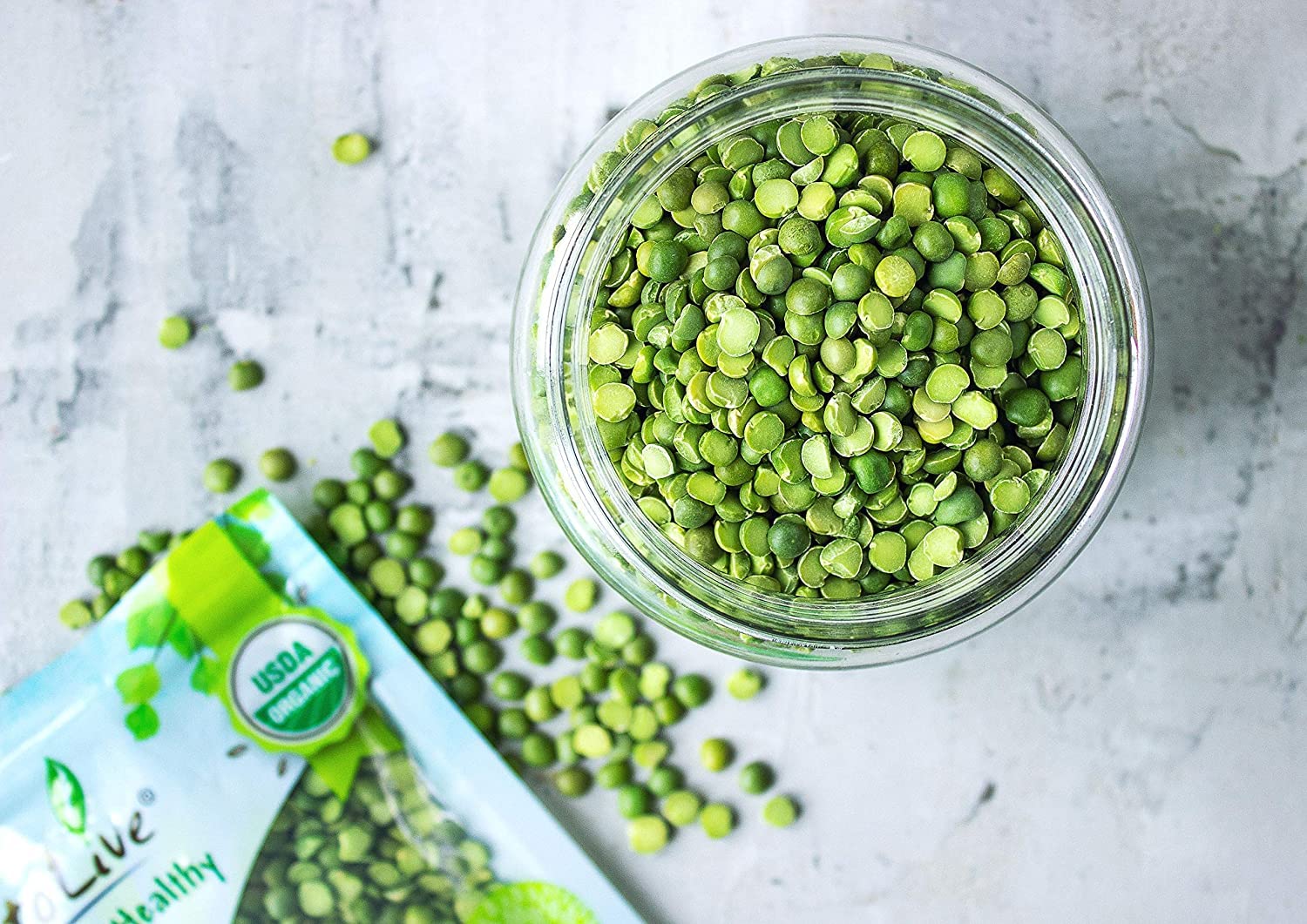 Organic Green Split Peas