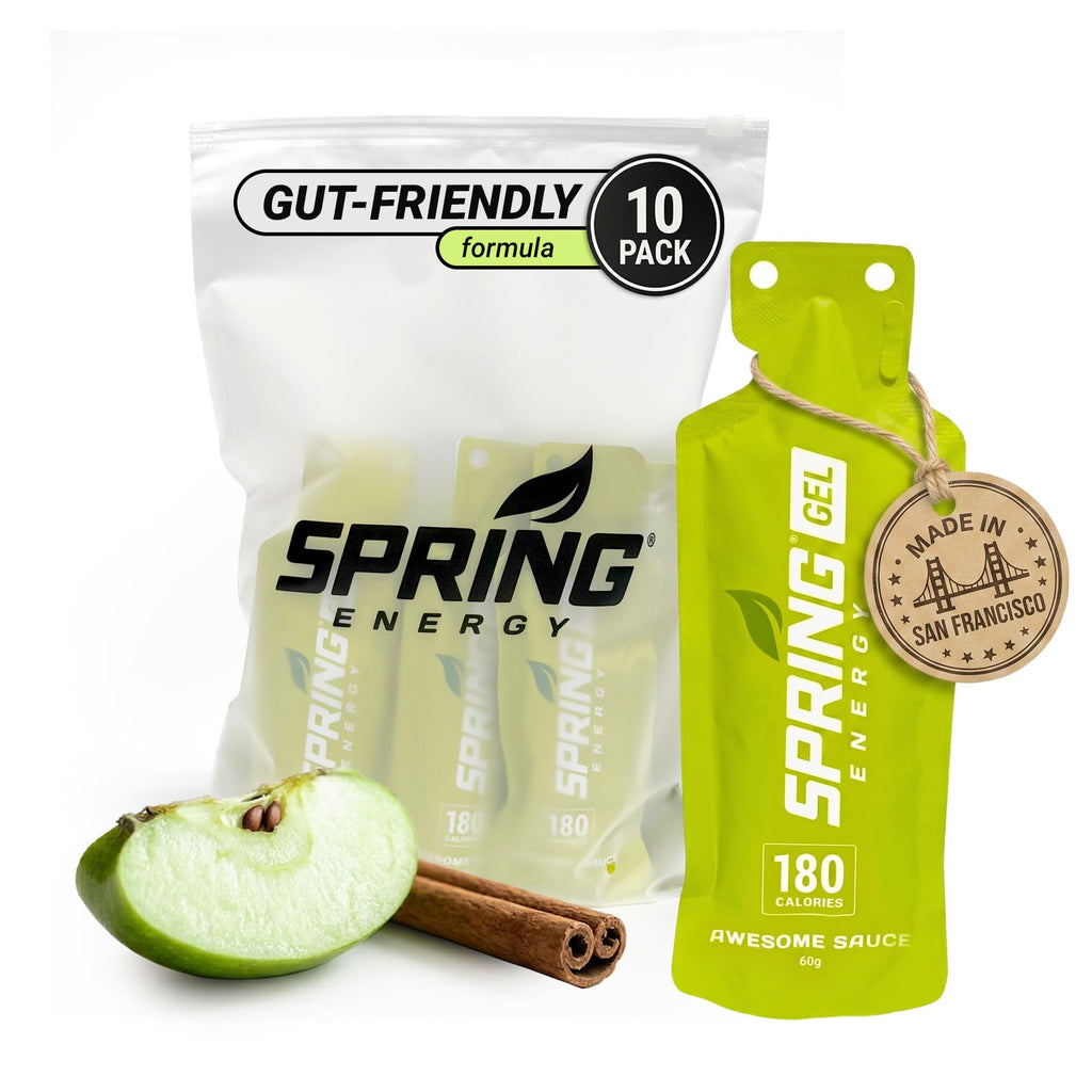 Real Food Energy Gel Vegan GI Friendly Multiple Flavors Pack Sizes