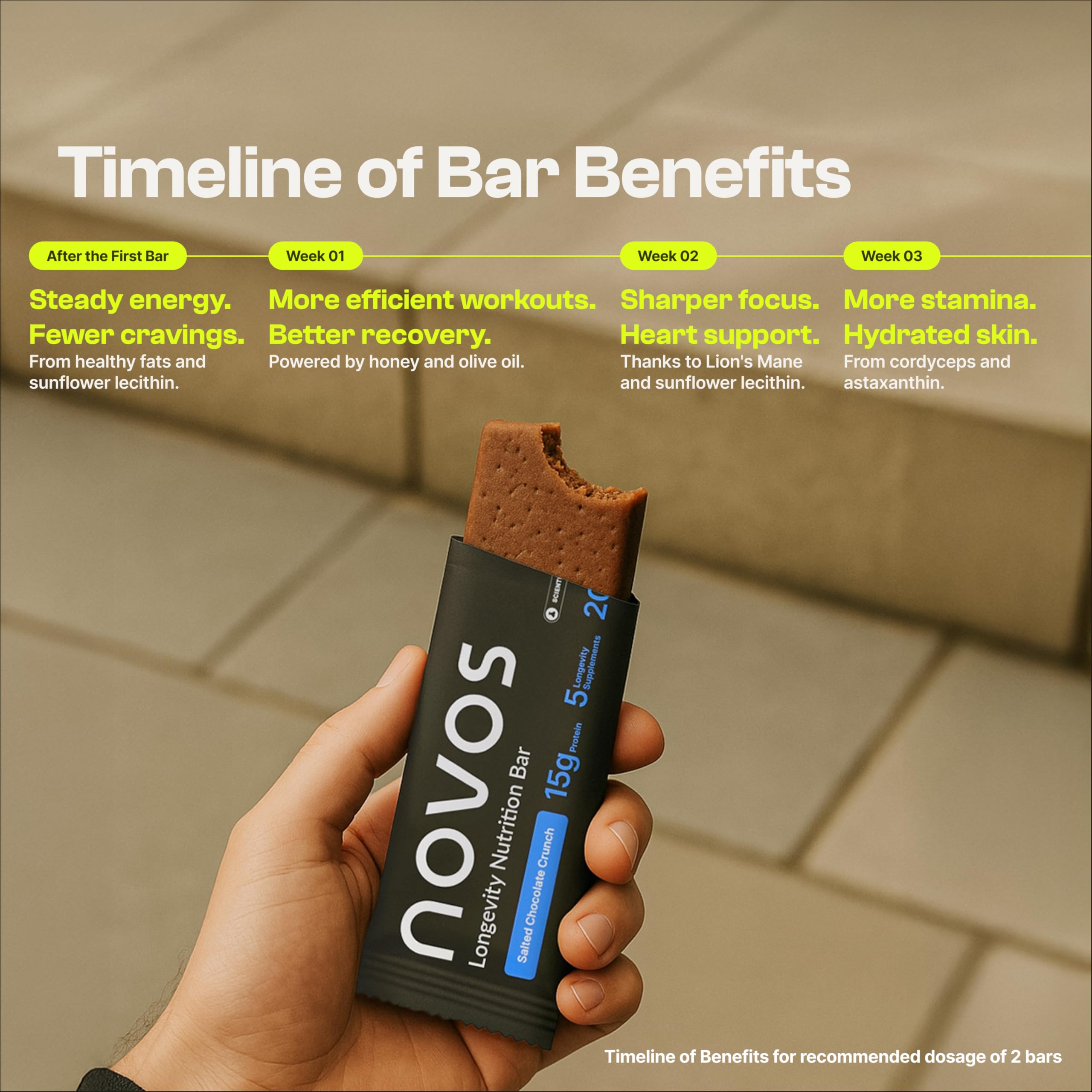 Protein Bar Variety Pack 15g Protein Superfoods Snack Bars