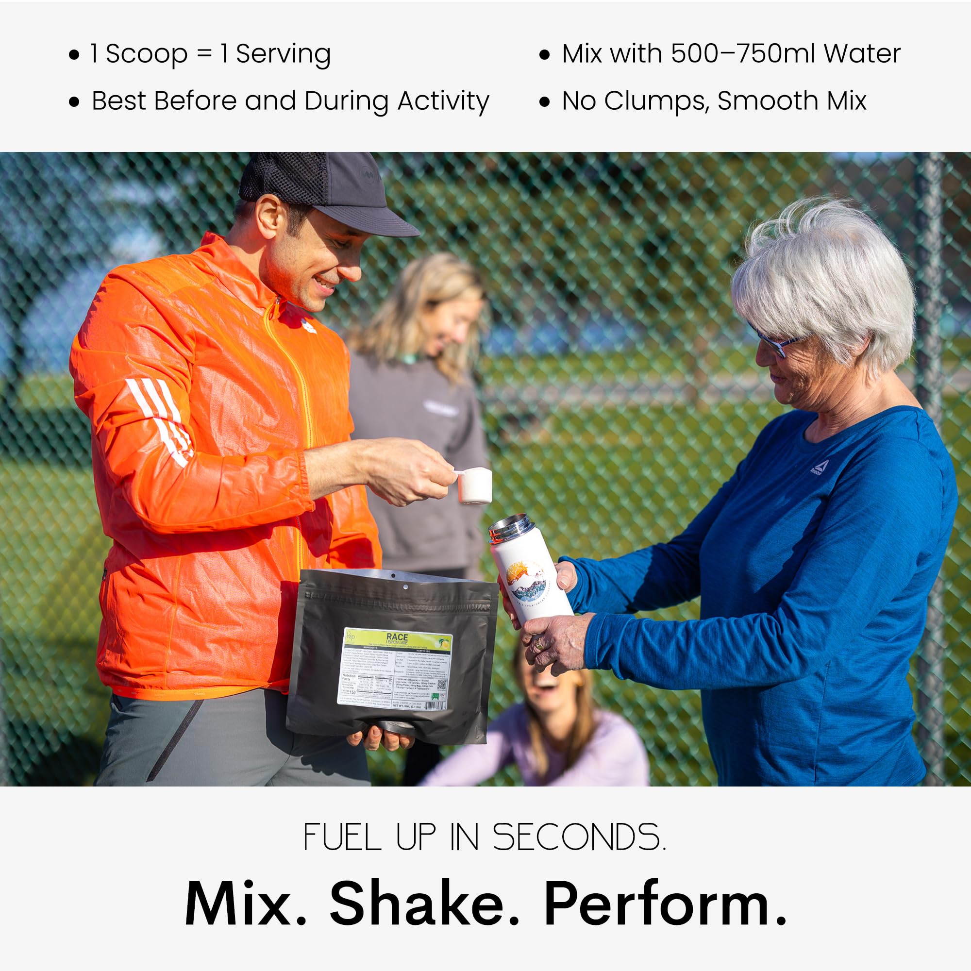 Organic Electrolyte Drink Powder for Running Cycling & Training