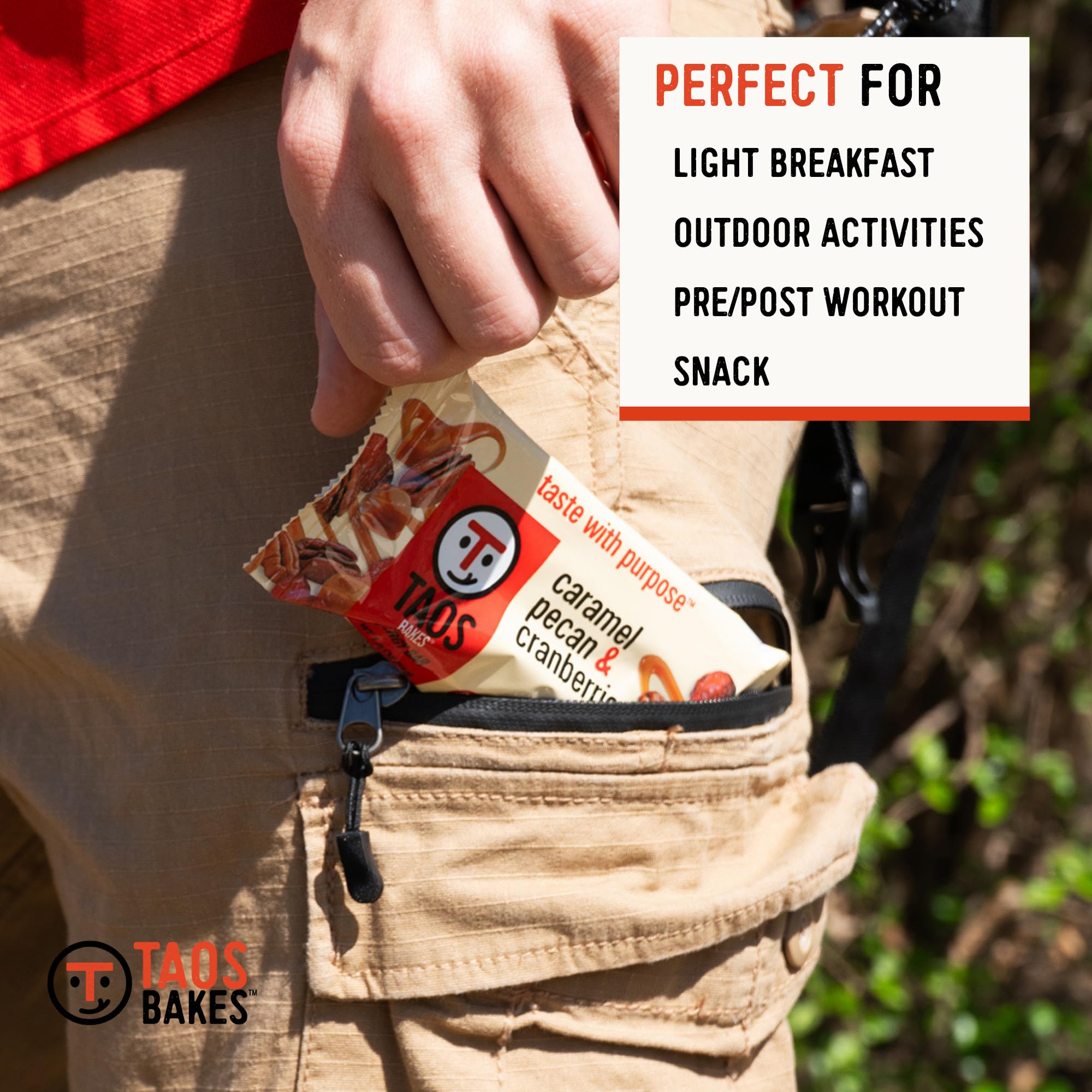 Protein & Fiber Granola Snack Bars Gluten Free Non GMO Trail Mix Bars