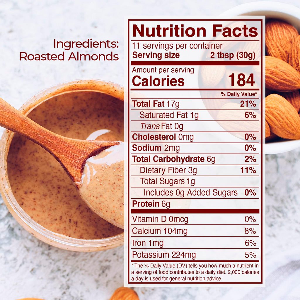 kevala Almond Butter Crunchy 12 Oz