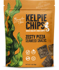 Crunchy Kelp Seaweed Chips Zesty Pizza Vegan Gluten Free 1 oz 3 Pack
