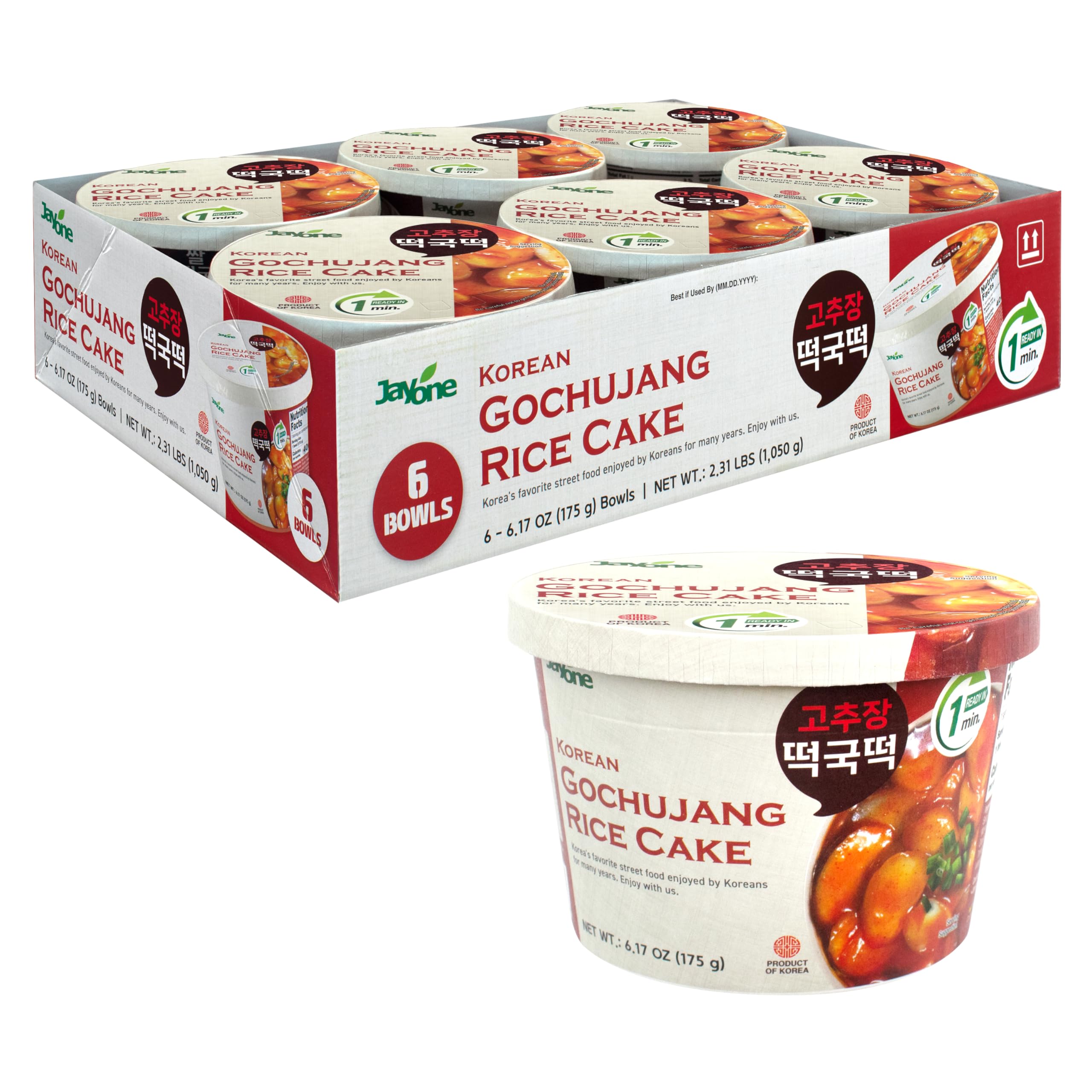 Jayone Tteokbokki-6 Cup