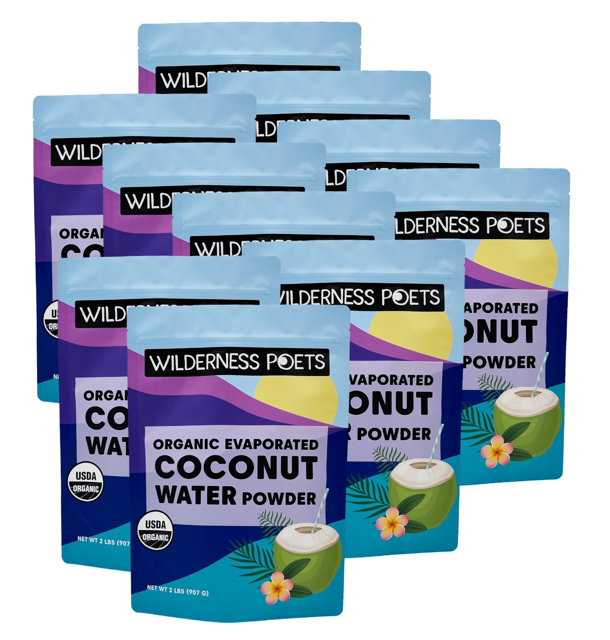 Organic Coconut Water Powder Instant Drink Mix 4 oz