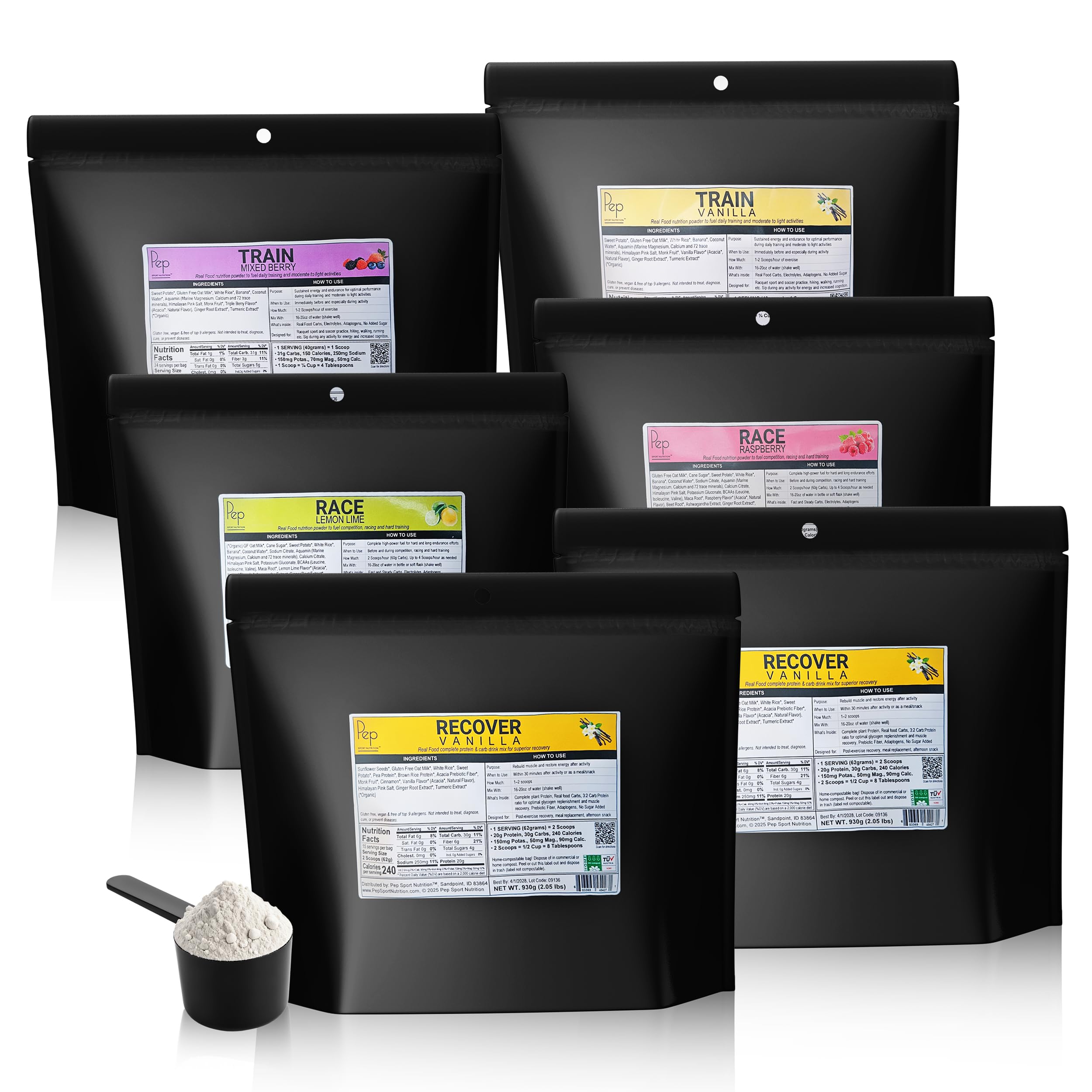 Organic Electrolyte Drink Powder for Running Cycling & Training