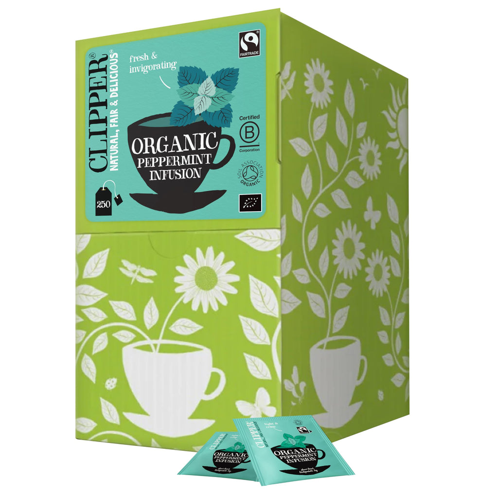Clipper Organic Lemon & Ginger Herbal Tea, 50 Tea Bags
