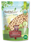Organic Blanched Hazelnuts Raw Whole Unsalted Bulk