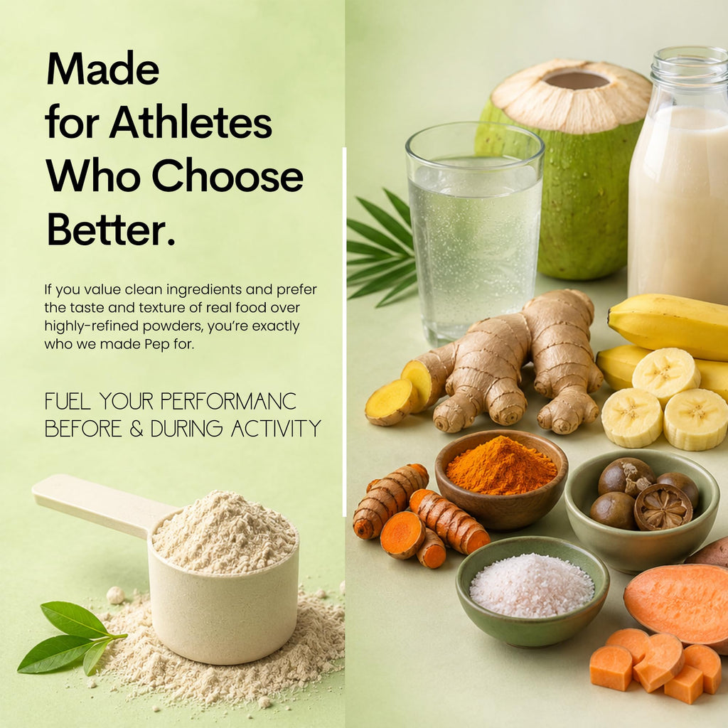 Organic Electrolyte Drink Powder for Running Cycling & Training
