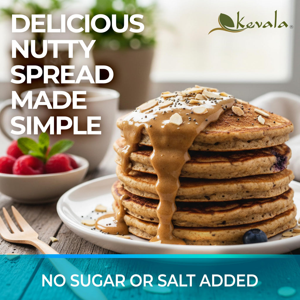 Kevala Almond Butter Creamy - 7 lb Bucket, Gluten Free, No Preservatives