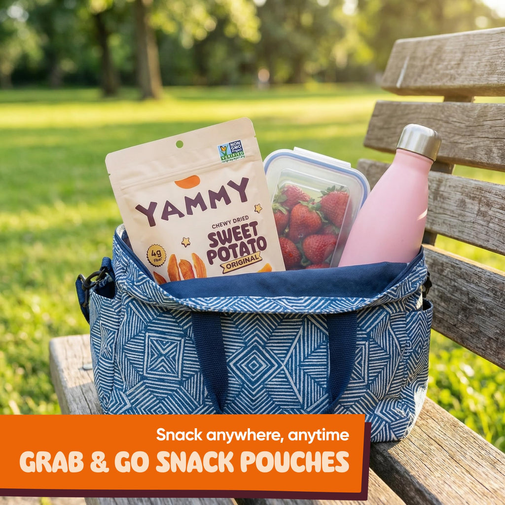 Chewy Dried Sweet Potato Sticks Variety Pack Vegan Gluten Free 10 Pack